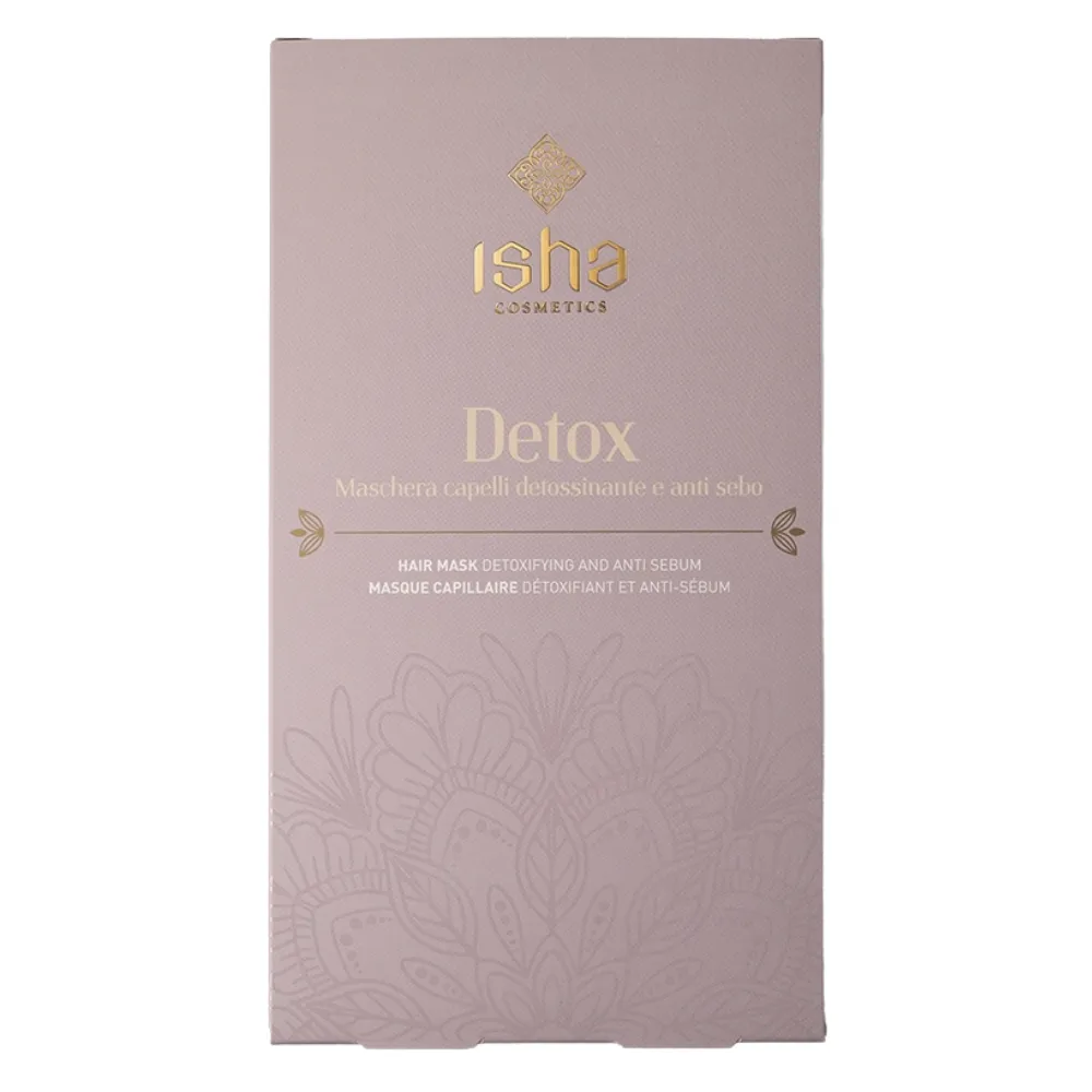 Isha Cosmetics Mascarilla Capilar Detox Detoxificante y Seborreguladora 100g